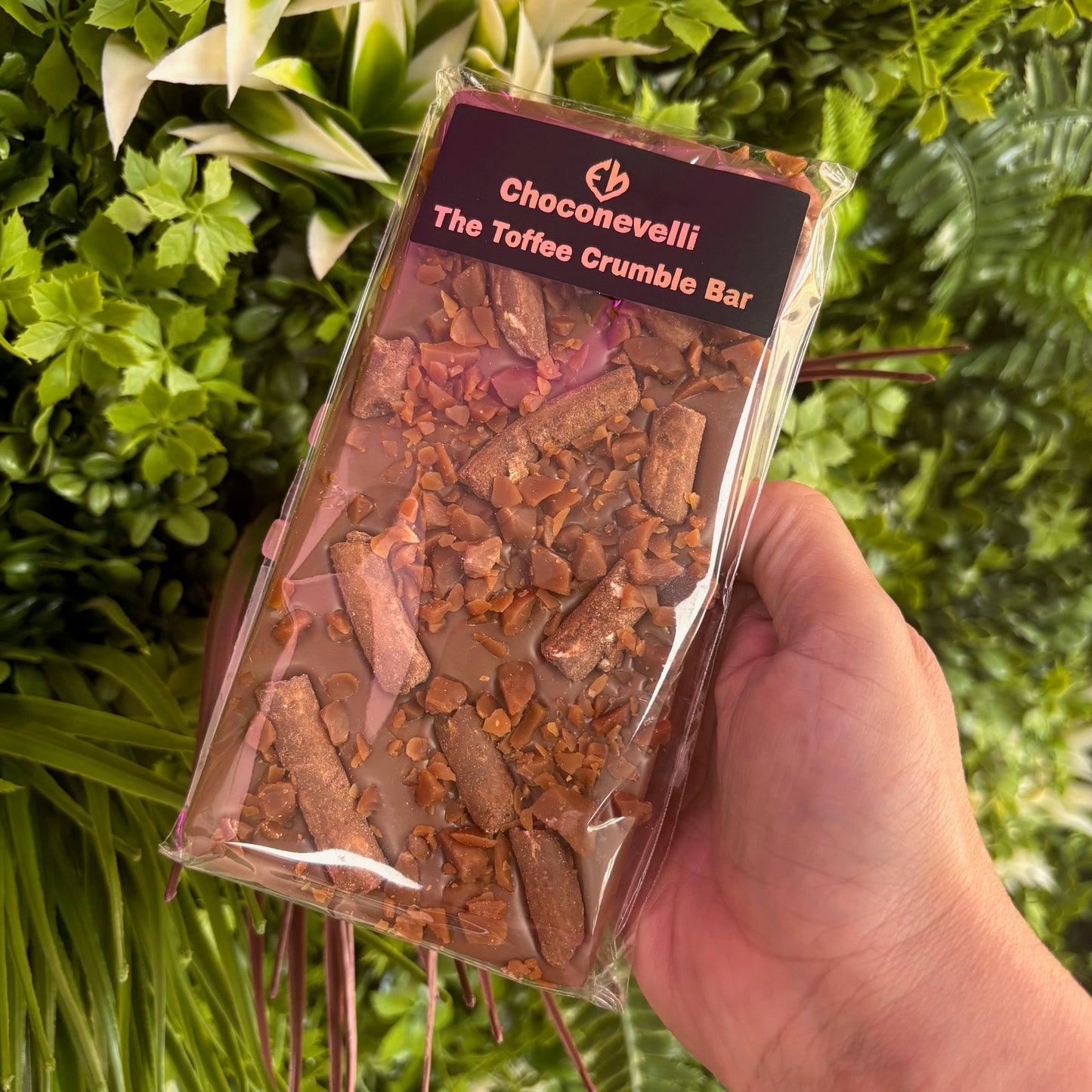 The Toffee Crumble Milk Chocolate Bar